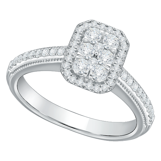 model cincin berlian wanita asli